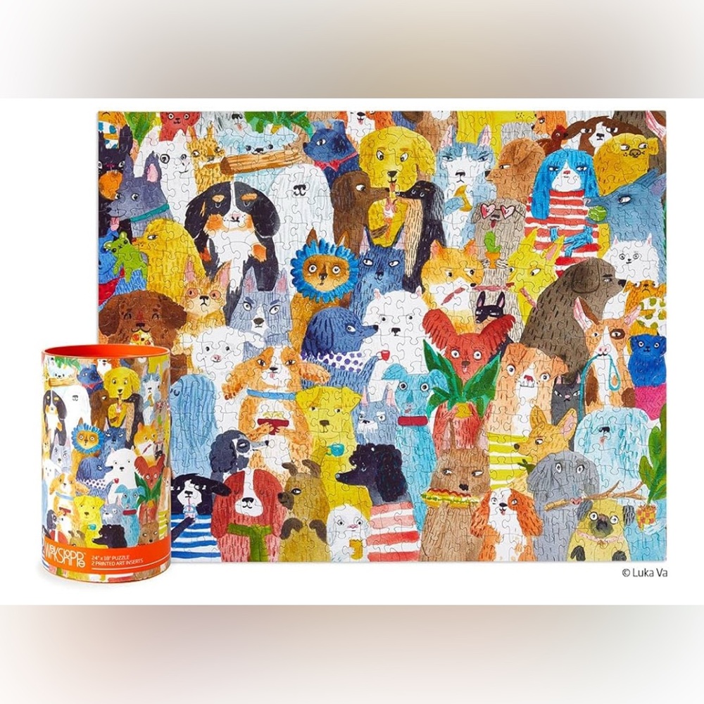 WerkShoppe Doggie Day Care | 500 Piece Jigsaw Puzzle